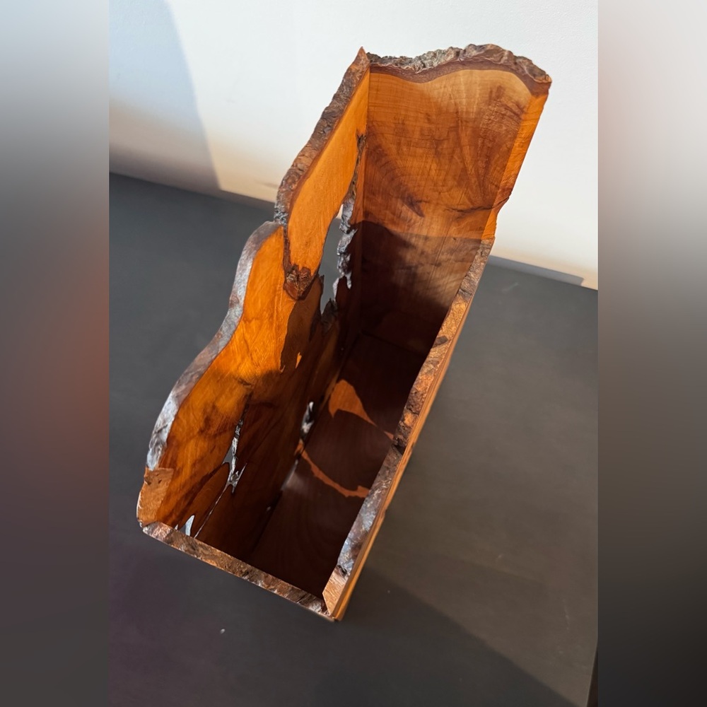 Unique Live Edge Wooden Box - Picture 5 of 6